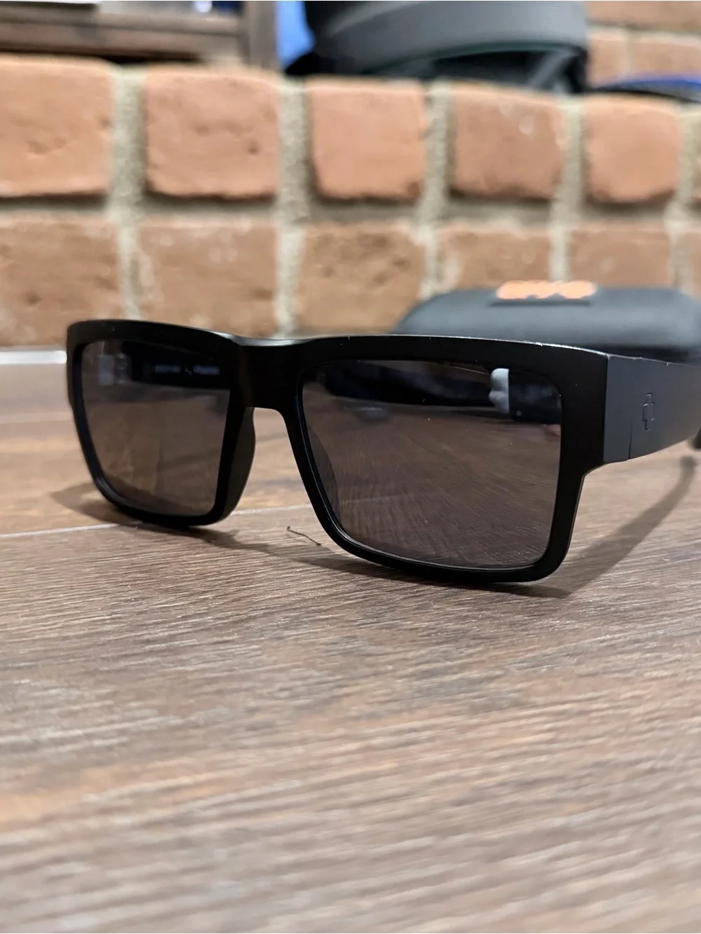 Men's Black Sunglasses - Spy+ Polarized Shades